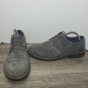 Naot Chief Grey Leather Lace Up Slip Resistant Derby Shoes Mens 42 US 9 Casual